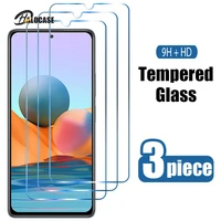 3pcs phone glass for redmi note 9 8 pro 8t 9s 7 screen protector for xiaomi redmi 4x 3s 4a 4 s2 go glass redmi 9 9a 9c 9t 7a 8a