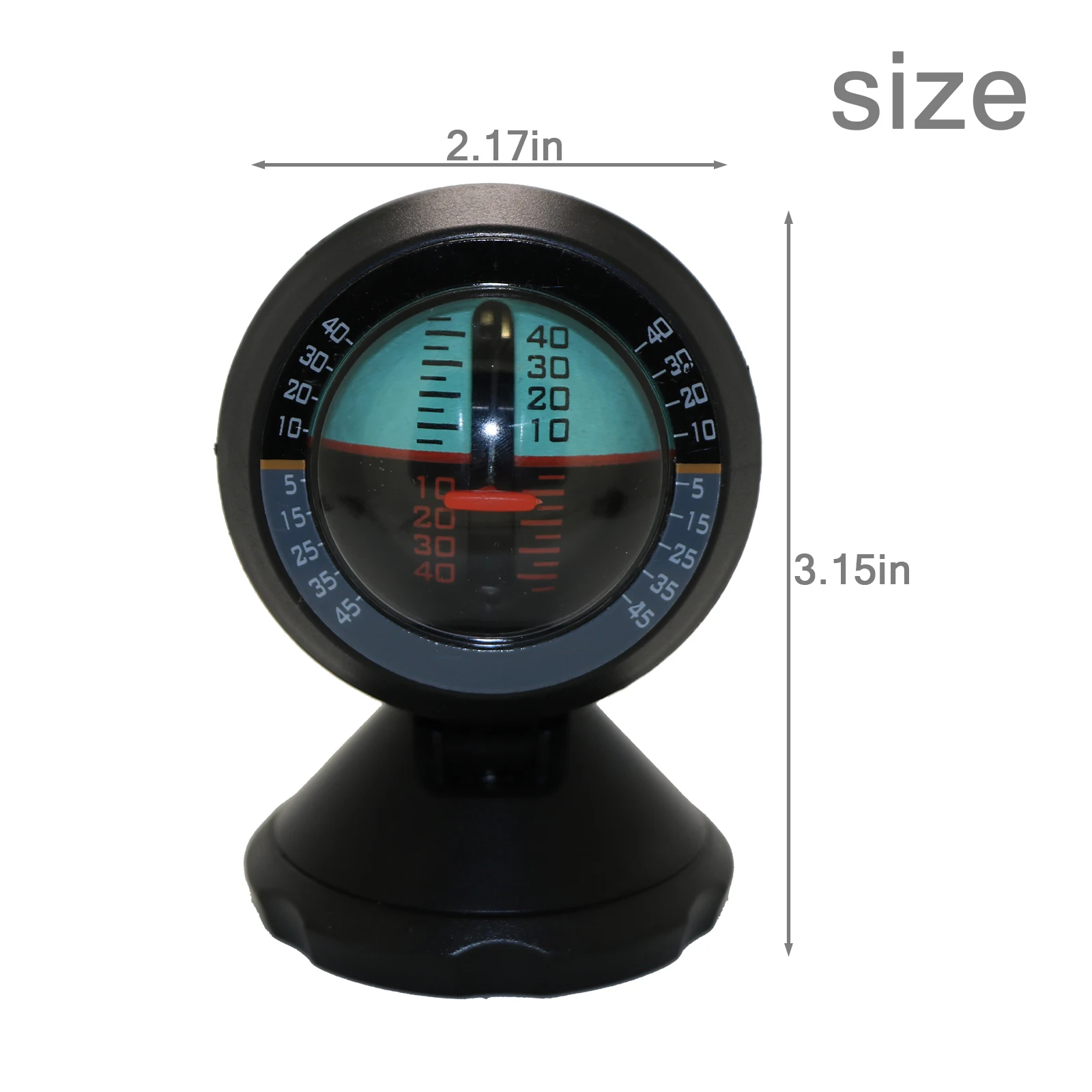 Black Angle Slope Level Meter Finder Balancer Car Vehicle Inclinometer Angel Tool For Travellers | Автомобили и мотоциклы
