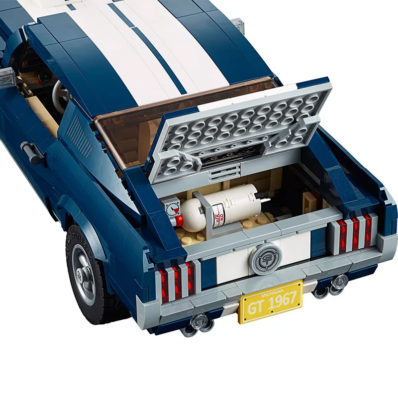 Конструктор Lepining Technic 21047 GT500 конструктор Ford Mustang 10265 строительные блоки игрушки DIY