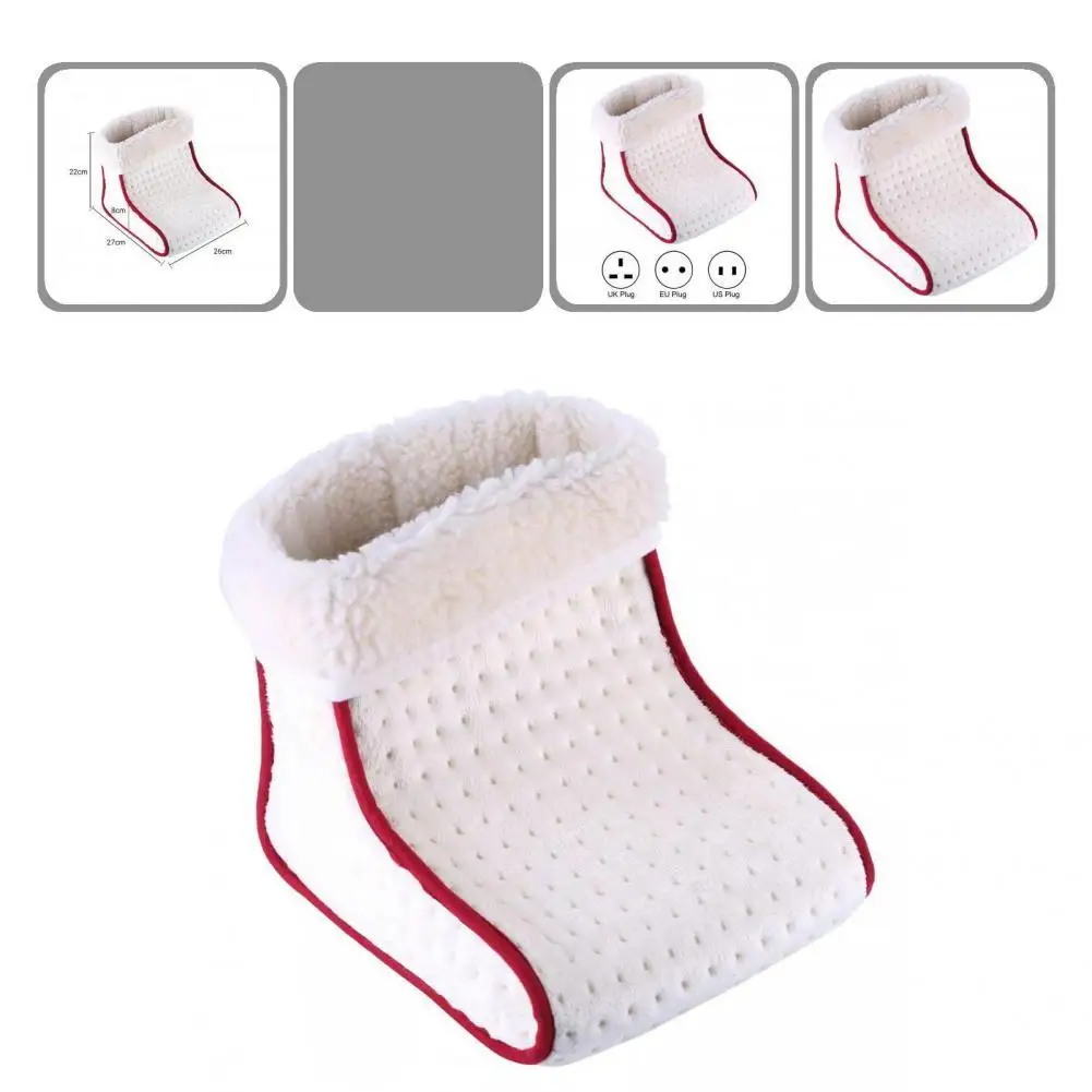 

Auto Power-Off High Security 5 Temperature Settings Electric Feet Heating Pad for Home Office