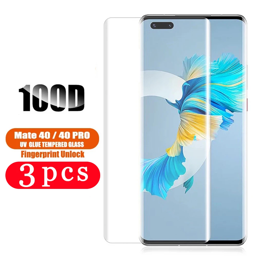 

Закаленное стекло для huawei mate 40 pro plus RS 30 lite 30E 20 pro 20X, 3/2/1 шт.