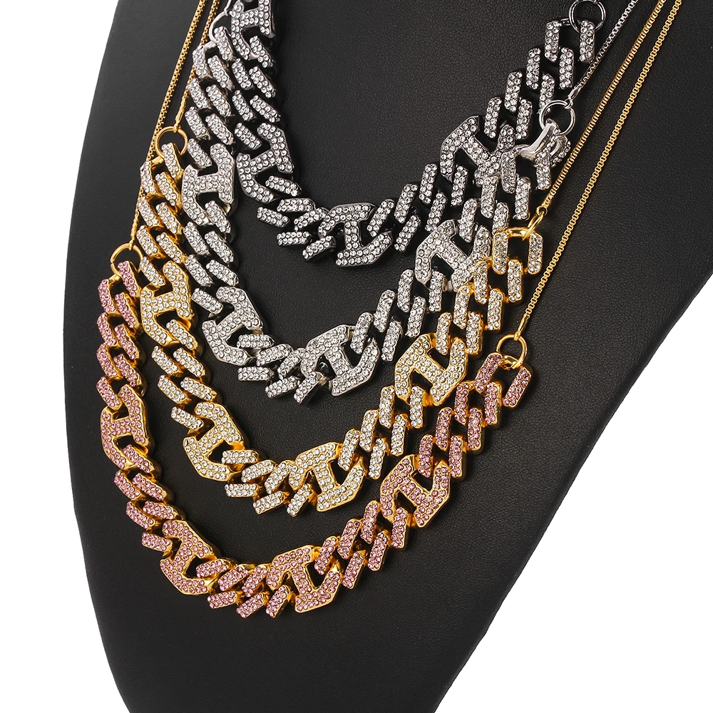 Длинная цепочка в стиле хип хоп 4 цвета|Колье| |