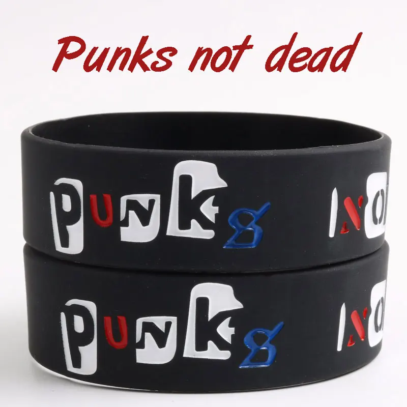 Высококачественные силиконовые браслеты 1 шт. рок Жесткий Сердечник музыка