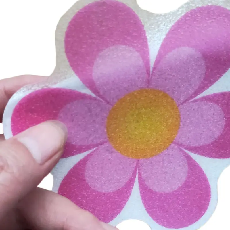 10 шт./компл. Симпатичные противоскользящие Нескользящие коврики цветок ванной
