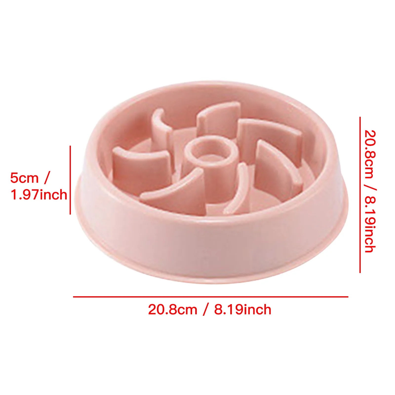 

Pet Products Animal Supplies Pet Supplies Pet Dogs Cat Food Bowl Chokes Prevention Slow Food Dog Bowl