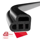 Резиновые уплотнительные полосы L-типа для двери автомобиля Mitsubishi ASX Outlander Lancer EX Pajero Opel Mokka Volvo S60 V60 XC60