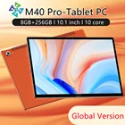 10-дюймовый планшет android M40 Pro, планшет для рисования, 8 ГБ + 256 ГБ, 10-ядерный планшетный ПК windows Android 10,0, распродажа планшета