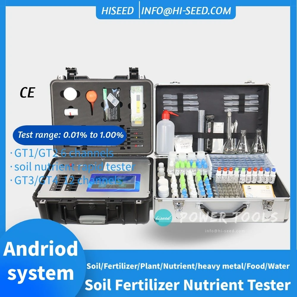 Detector de Nutrientes do Solo Teste do Solo do Metal Fertilização da Fórmula Adubo da Planta do Solo Nitrogênio Fósforo Potássio Pesado