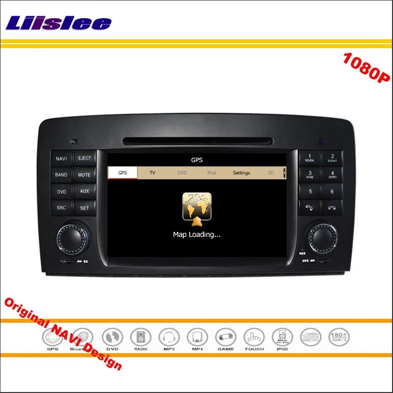 Для Mercedes Benz SLK R171 2004 ~ 2011 стерео радио CD DVD плеер GPS навигация 1080P экранная система