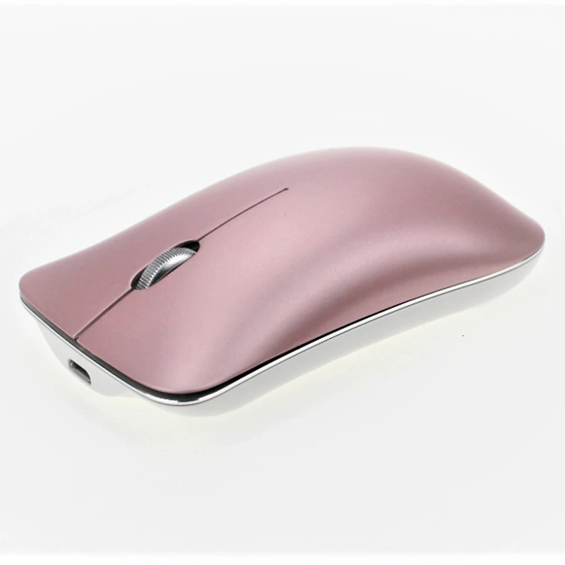 

SeenDa Three Mode Wireless 2.4G+Bluetooth 5.0 +3.0 Mouse Ultra-thin Aluminum Alloy Recharge Mouse Portable Ergonomic Silent Mice