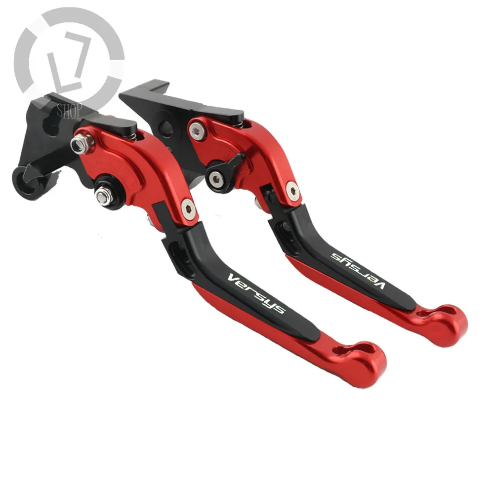 

For Kawasaki VERSYS 1000 2015-2018 2017 2016 Laser Logo (Versys) Foldable Extendable Motorcycle Brake Clutch Levers