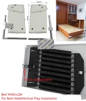 Heavy Duty DIY Murphy Wall Bed Kit Fold Down Mechanism Support Hardware For King Size