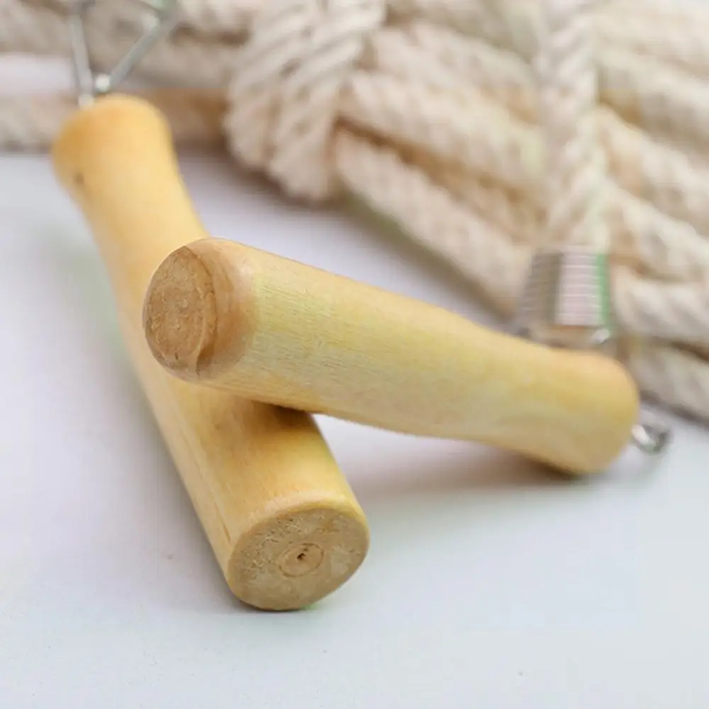 

Multiplayer Rope Skipping Outdoor Sports Cotton Hemp Jump Rope Wooden Handle Home Team Work Fitness Equipment Gym Dropship