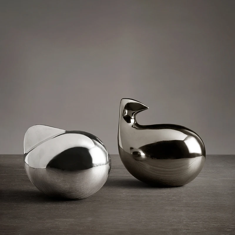 

zq Hand-Polished Modern Simple Desktop Decorative Abstract Art Ornaments