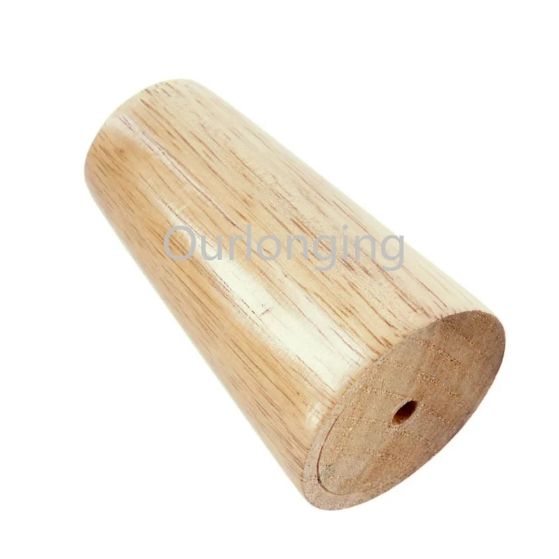 Натуральное дерево надежный 100x58x38mm деревянные ножки для мебели в форме конуса