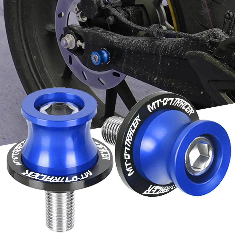 

Мотоциклетные аксессуары 6 мм ЧПУ алюминиевые катушки с маятниковым рычагом подставка винты ползунок для YAMAHA MT07 трассировщик 700 MT 07 Фотоэлементы TRACER700