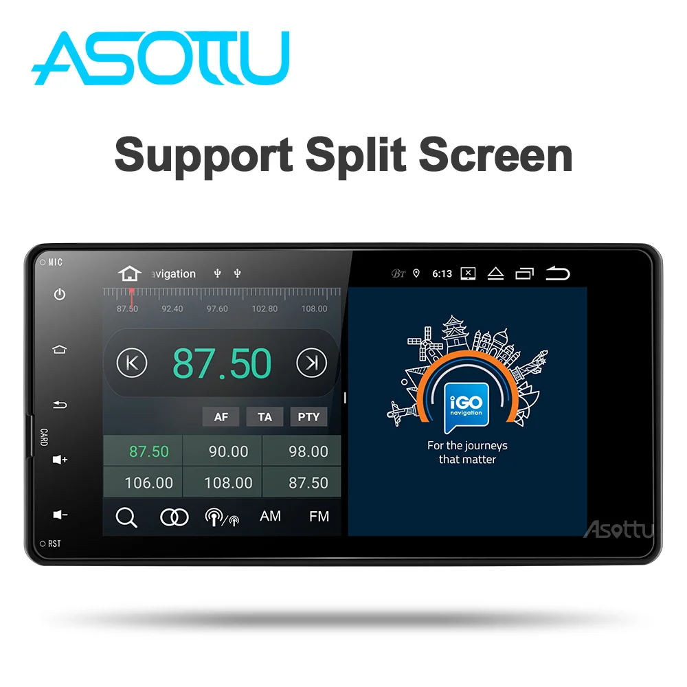 Asottu MI302 PX30 Android 9 0 автомобильный dvd Радио Видео gps навигация для Mitsubishi outlander lancer asx 2012