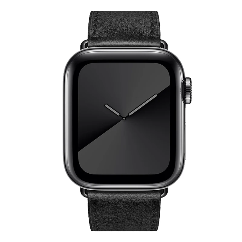 Ремешок из натуральной кожи для Apple Watch Series 5 4 40 мм/44 мм|Ремешки часов| |