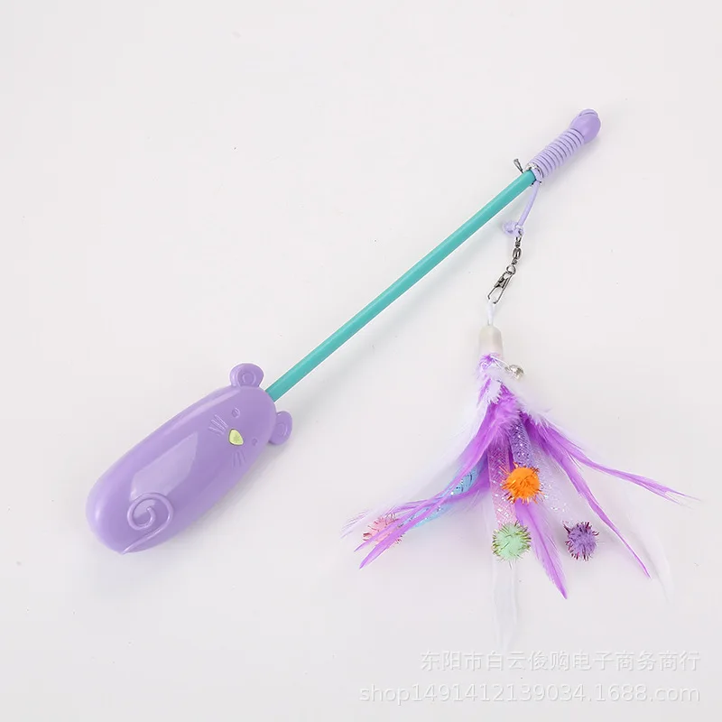 Товары для домашних животных забавная игрушка кошек короткий стержень лазерная