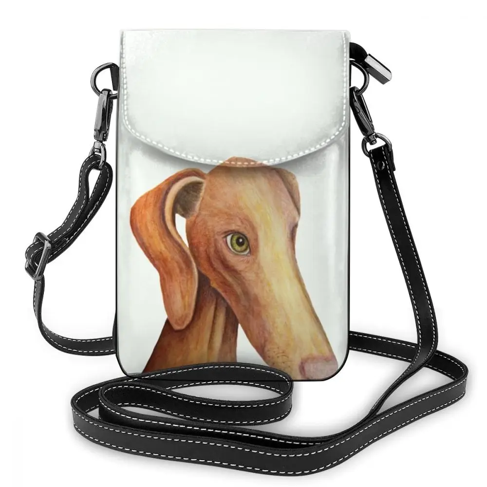 Собака Vizsla сумка собака кожаная женская высокого качества через плечо сумки для