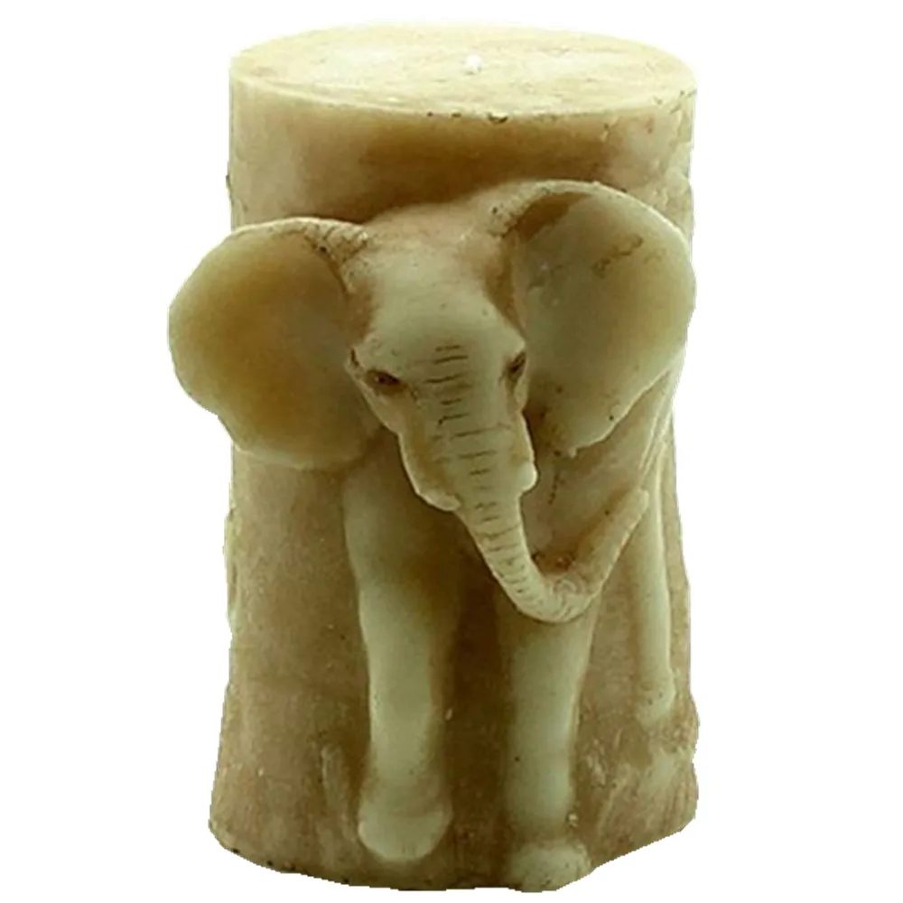 3D DIY Tier Silikon Kerze Formen Zylinder Seife Mold Bär Pferd Elefant Handgemachte Wachs Kerze Harz Formen