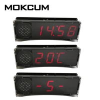 voice digital electronic clock diy kit dc 5v temperature alarm 1224h time date home clock