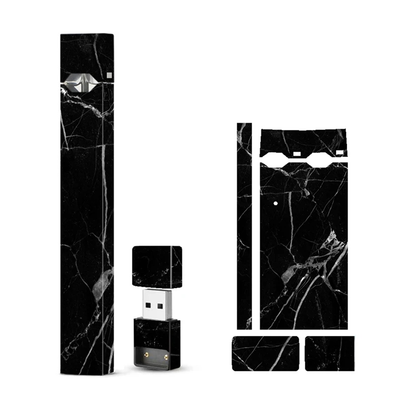 2.5D крутая текстура наклейка для Juul стерео пленка электронная наклейка на сигарету кожи для Juul случае