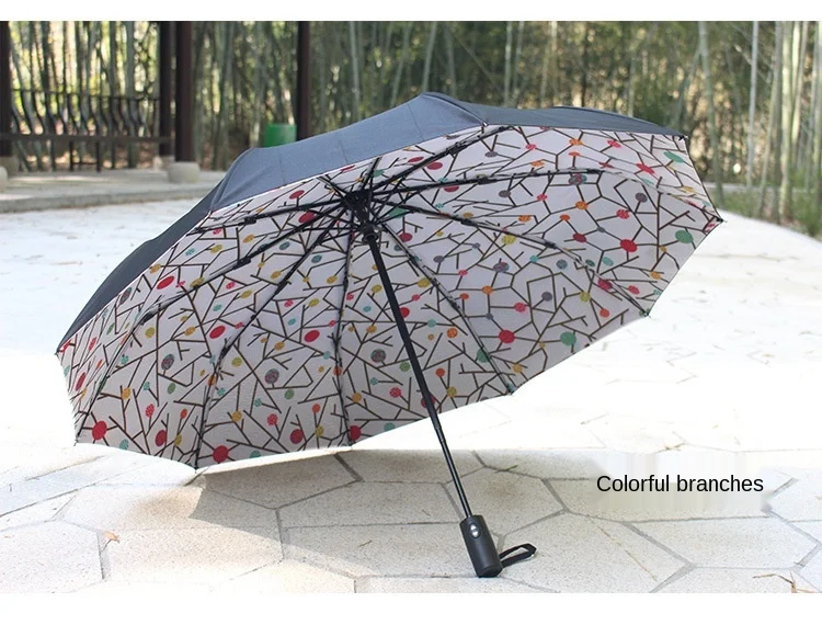 Женский зонт с защитой от ультрафиолета и дождя полностью автоматический солнца