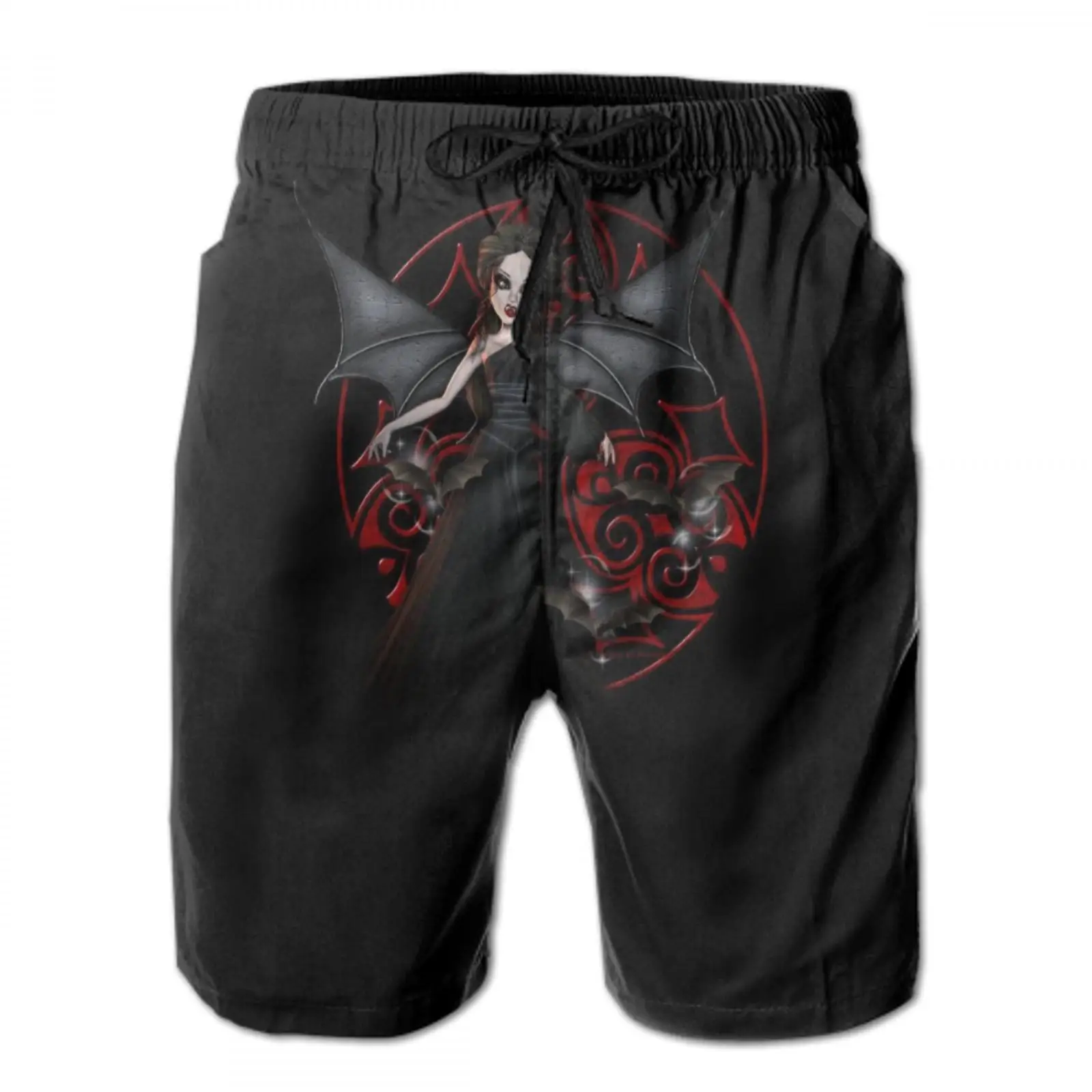 

printer angel Sports beach shorts fashion man/male Sports panties angel wings adult panties