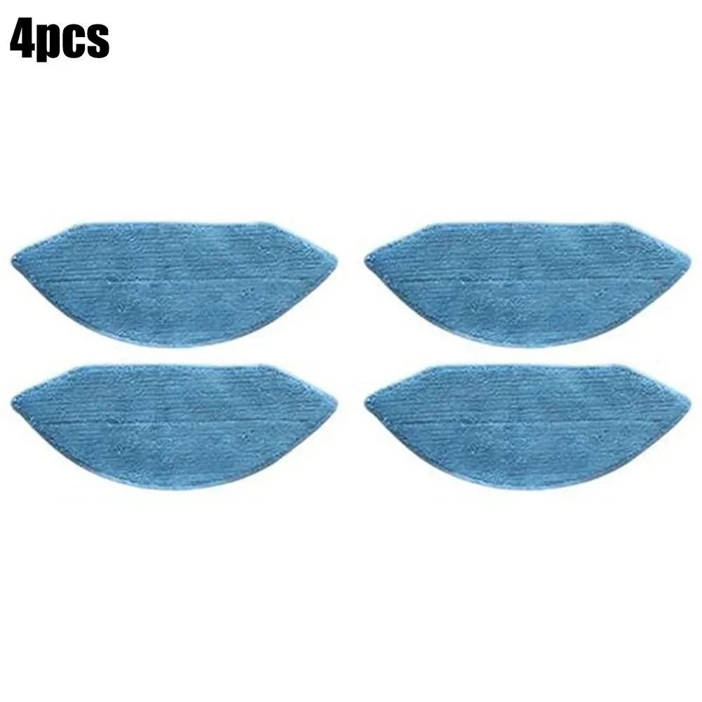 

4 * Mop Cloths For Ecovacs Deebot U2 DGN22 Cleaning Mop Cloth Vacuum Parts Household Sweeper Cleaning Tool Replacement For Home