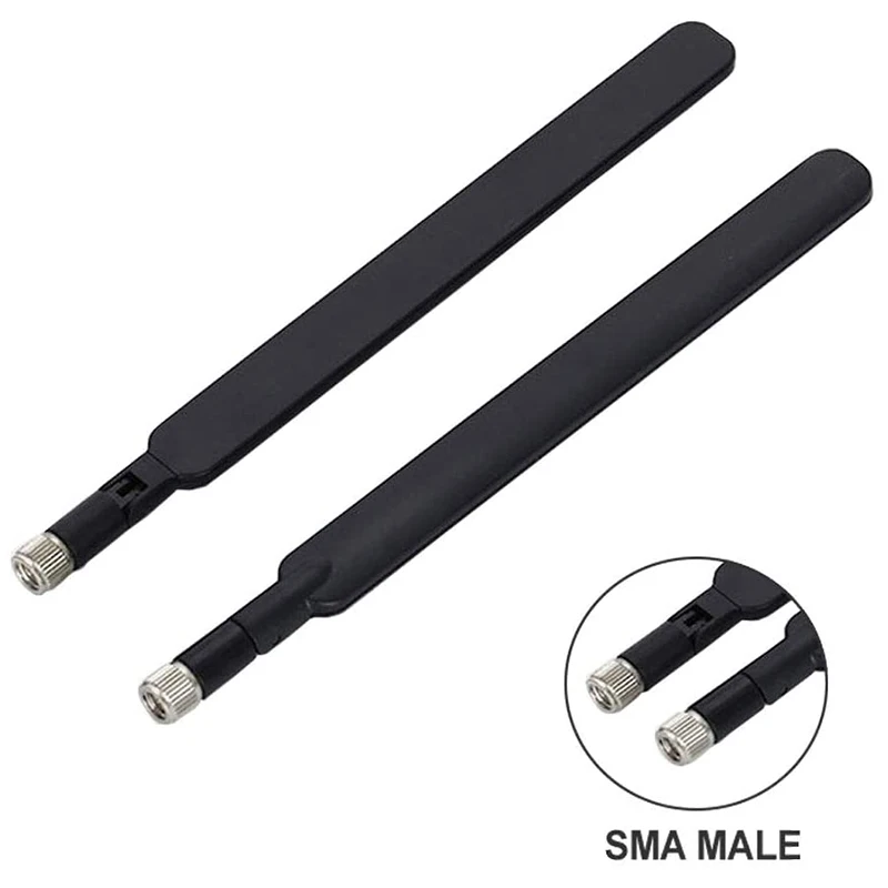

2Pack Hotspot Antenna 4G LTE Antenna Dipole with SMA Male for Verizon, AT&T Verizon,Hotspot,CPE,Wireless Network Router