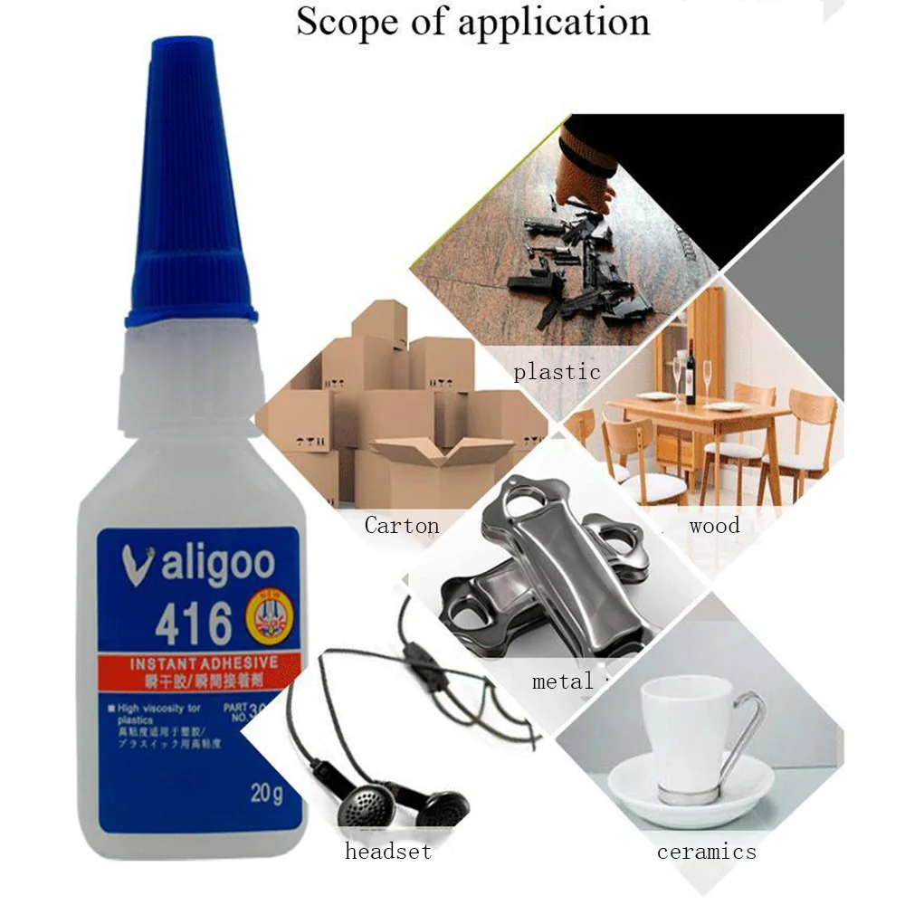 

1pcs Useful 414/403/406/415 Different Types Adhesive Stronger Super Glue Multi-Purpose Universal Glue 20ml