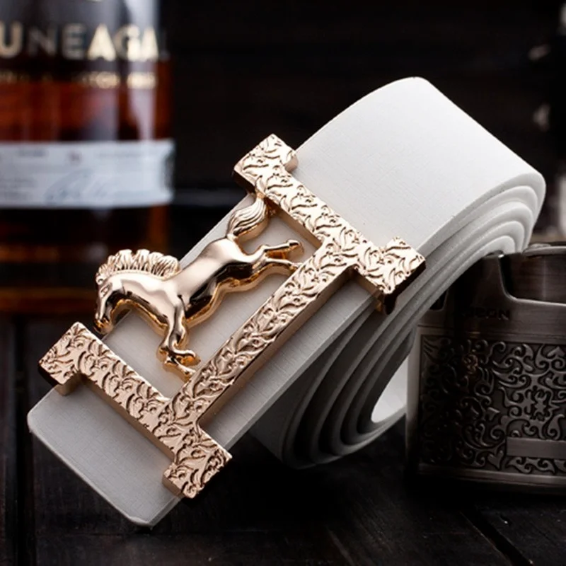 

Luxury Designer Brand Belts Men High Quality Male PU Leather Women Belt Buckle Strap for Jeans Black Belt for Men 2021 Fashion