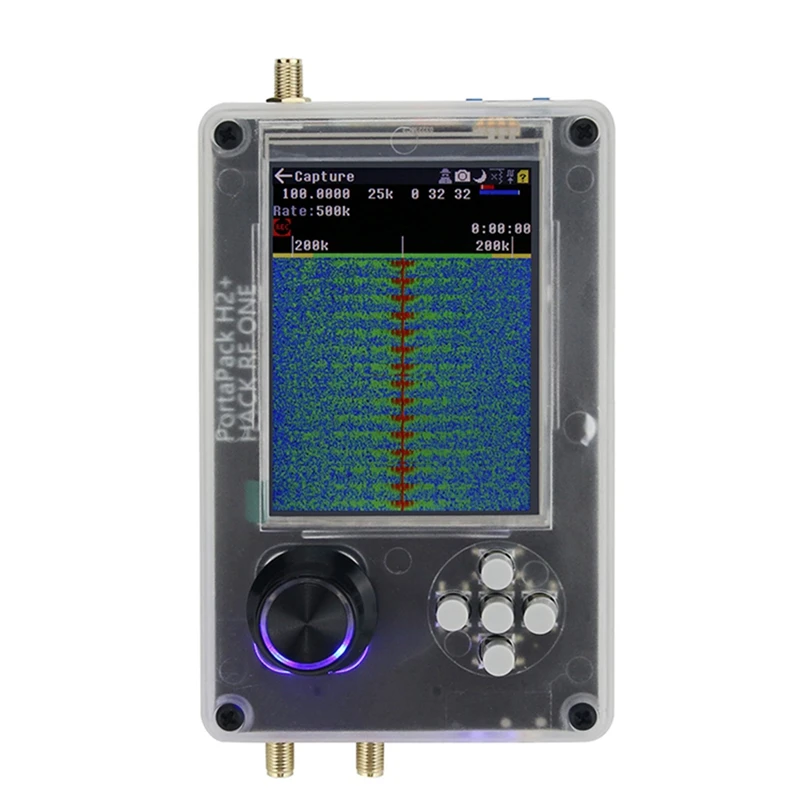 For HackRF One and PortaPack H2 2 in 1 0.5Ppm TXCO SDR Raido with Plastic Shell Battery Inside Assembled Antenna | Компьютеры и офис