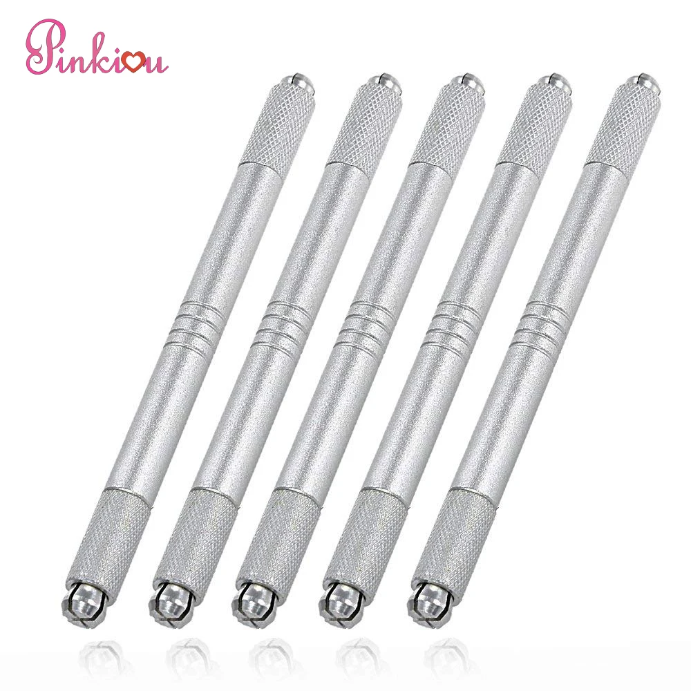 Pinkiou 5 штук брови татуировки ручка микро лезвия Перманентный макияж тату бровей и