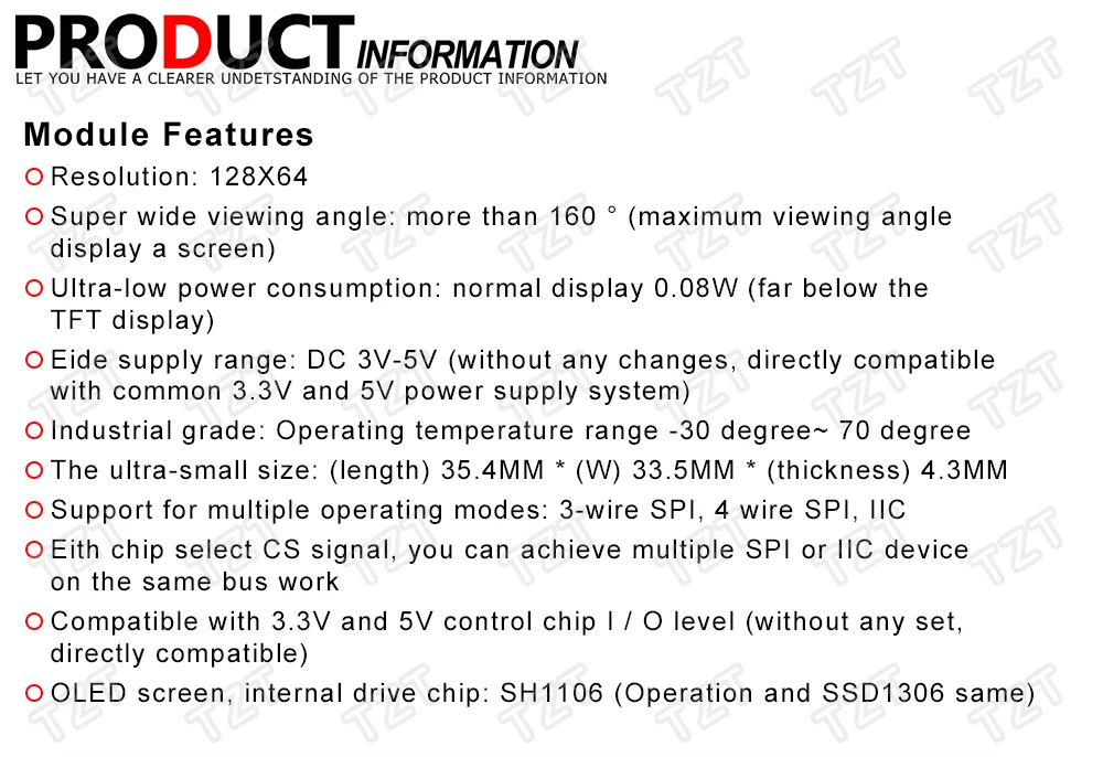 1,3 дюйма O светодиодный модуль белый/синий SPI/IIC IEC связь цвета 128X64 1,3 дюйма O светодиодный ЖК-дисплей светодиодный модуль 1," O светодиодный модуль