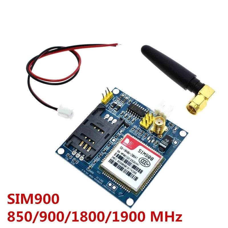 SIM900 SIM900A SIM900 MINI V4.0 модуль беспроводной передачи данных GSM GPRS комплект платы с антенной C83 - Цвет: SIM900
