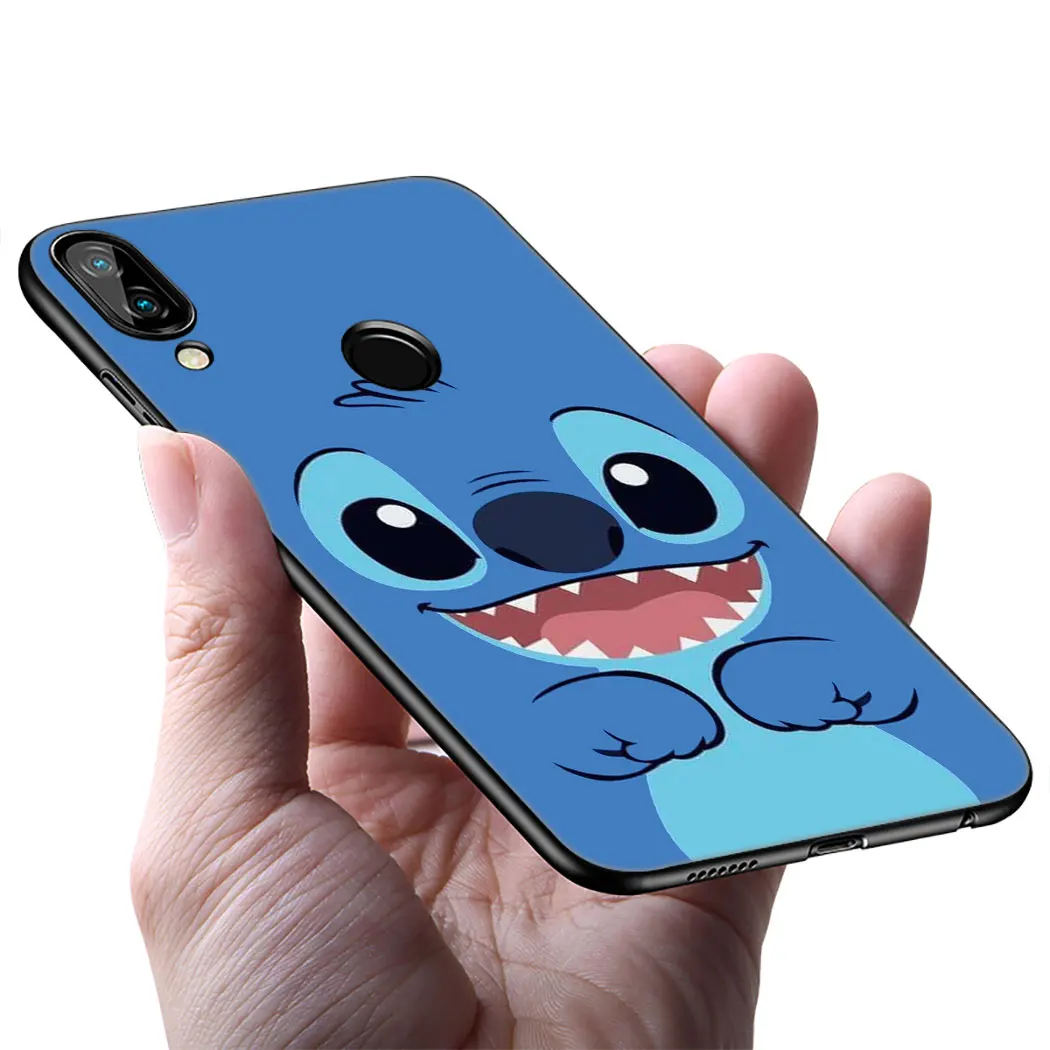 Cute Cartoon Stich Soft Silicone Case for Huawei Mate 30 Pro Lite Y9 Prime P9 P8 Cover |