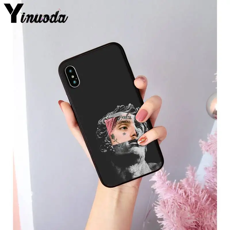 Yinuoda Lil Peep Lil Bo Peep Красочный милый чехол для телефона iPhone 8 7 6 6S Plus X XS MAX 5 5S SE XR мобильный чехол
