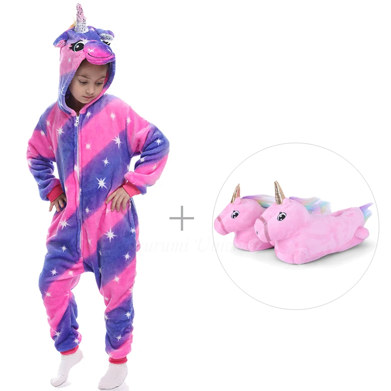 Пижама-кигуруми в виде единорога Пижама-комбинезон для взрослых животных рыб