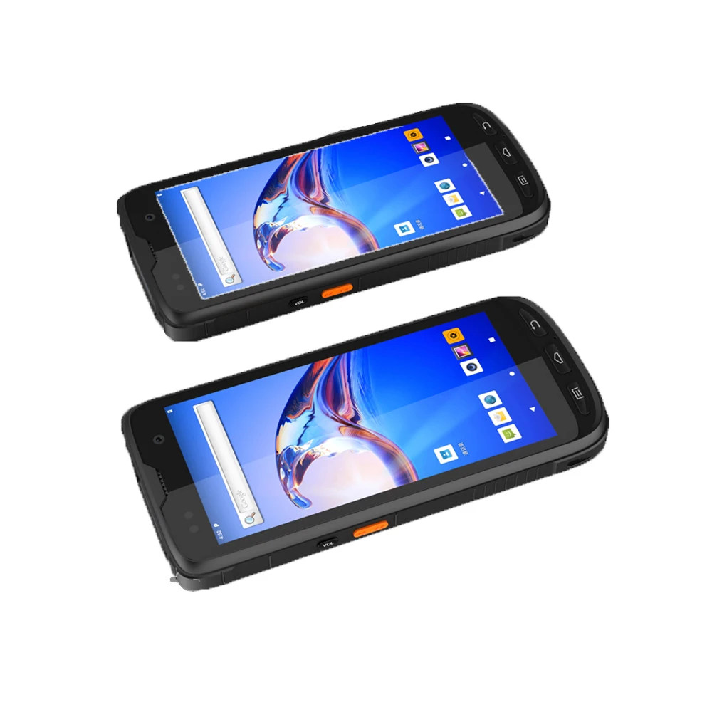 5 5-дюймовый мобильный КПК Qctacore Android 10 0 сбора данных сканер штрих-кода IP67 прочный