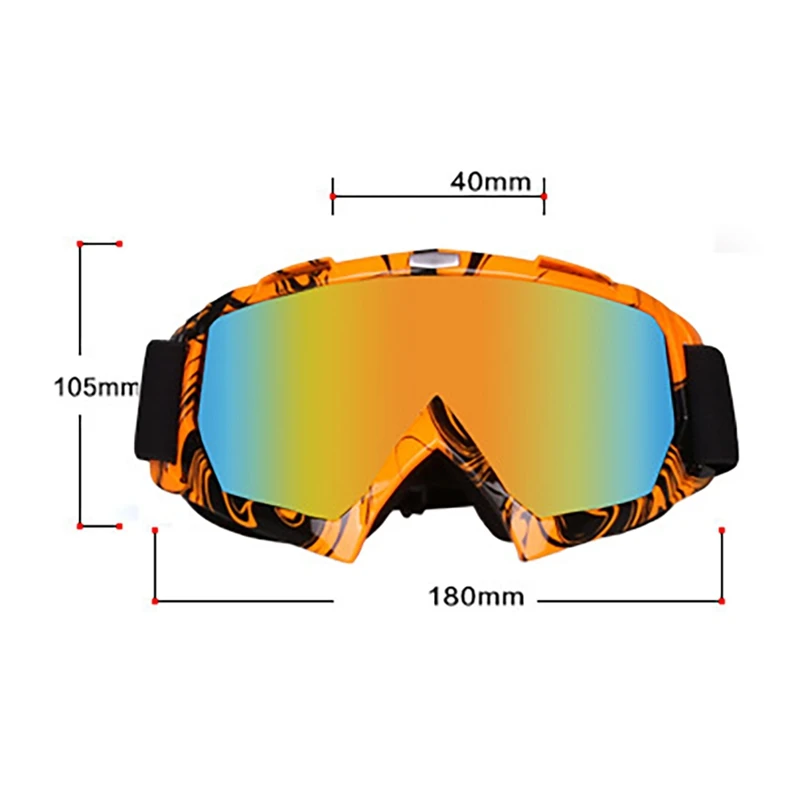 

Cycling Goggles UV400 Windproof Adjustable Outdoor Protective Sports Accessories Motorcycle Riding Skiing Glasses Eyewear1.
