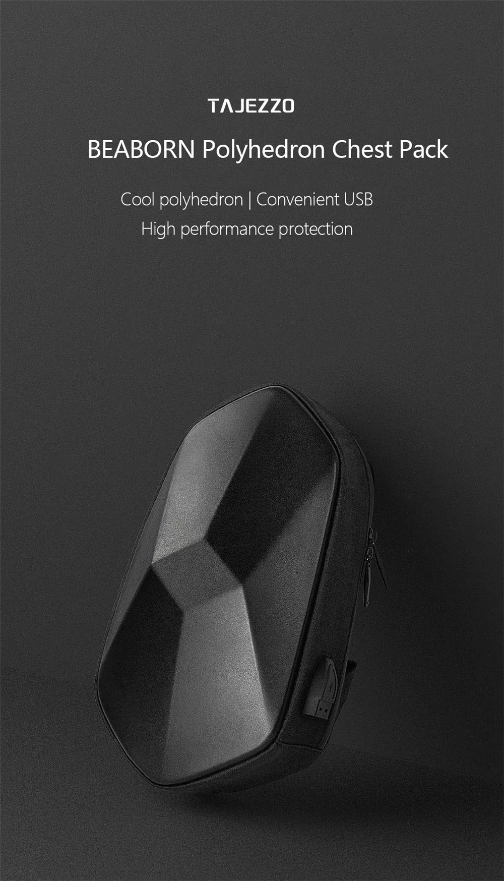 Xiaomi BEABORN Polyhedron PU нагрудные сумки водонепроницаемый рюкзак для спорта и отдыха нагрудные сумки для мужчин и женщин путешествия Кемпинг