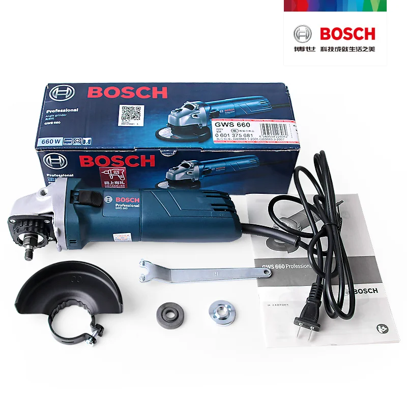 Bosch GWS серии угловая шлифовальная машина металла шлифованные для резки машина обновление Новое приспособление для полировки металла