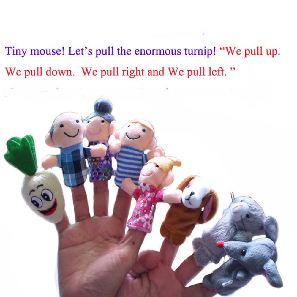 

8pc Of Fingering, Storytelling, Good Toys, Hand Puppets As Gifts For Babies, Hand Puppets, Mini Plush Baby Toys For Kids QW