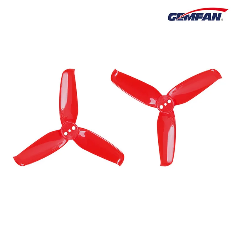 4 пары 8 шт. Gemfan Flash 2540 2,5x4 2,5 дюймов 3-лопастной пропеллер с 1,5 мм отверстие для крепления дрона с дистанционным управлением с видом от первого лица с бесщеточным двигателем