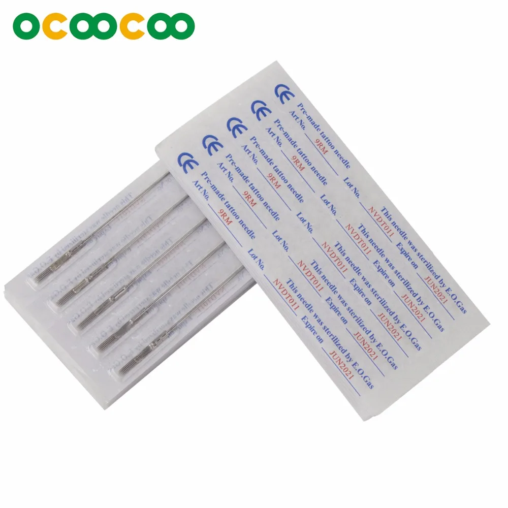 Круглые изогнутые тату-Иглы Magnum одноразовая стерилизованная индивидуальная