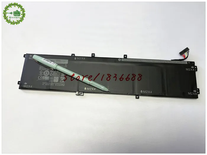 GYIYGY 11 4 V 84Wh 4GVGH батарея для DELL Precision 5510 XPS 15 9550 ноутбука|Аккумуляторы ноутбуков| |