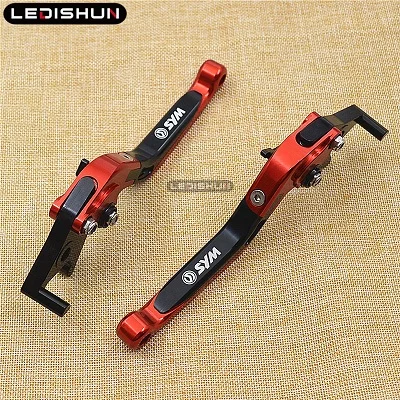 Красный Для SYM cruisym 300 Cruisym300 GTS300I JOYMAX Z300 Z250 аксессуары для мотоциклов ЧПУ складной выдвижной тормозной рычаг сцепления - Цвет: Красный
