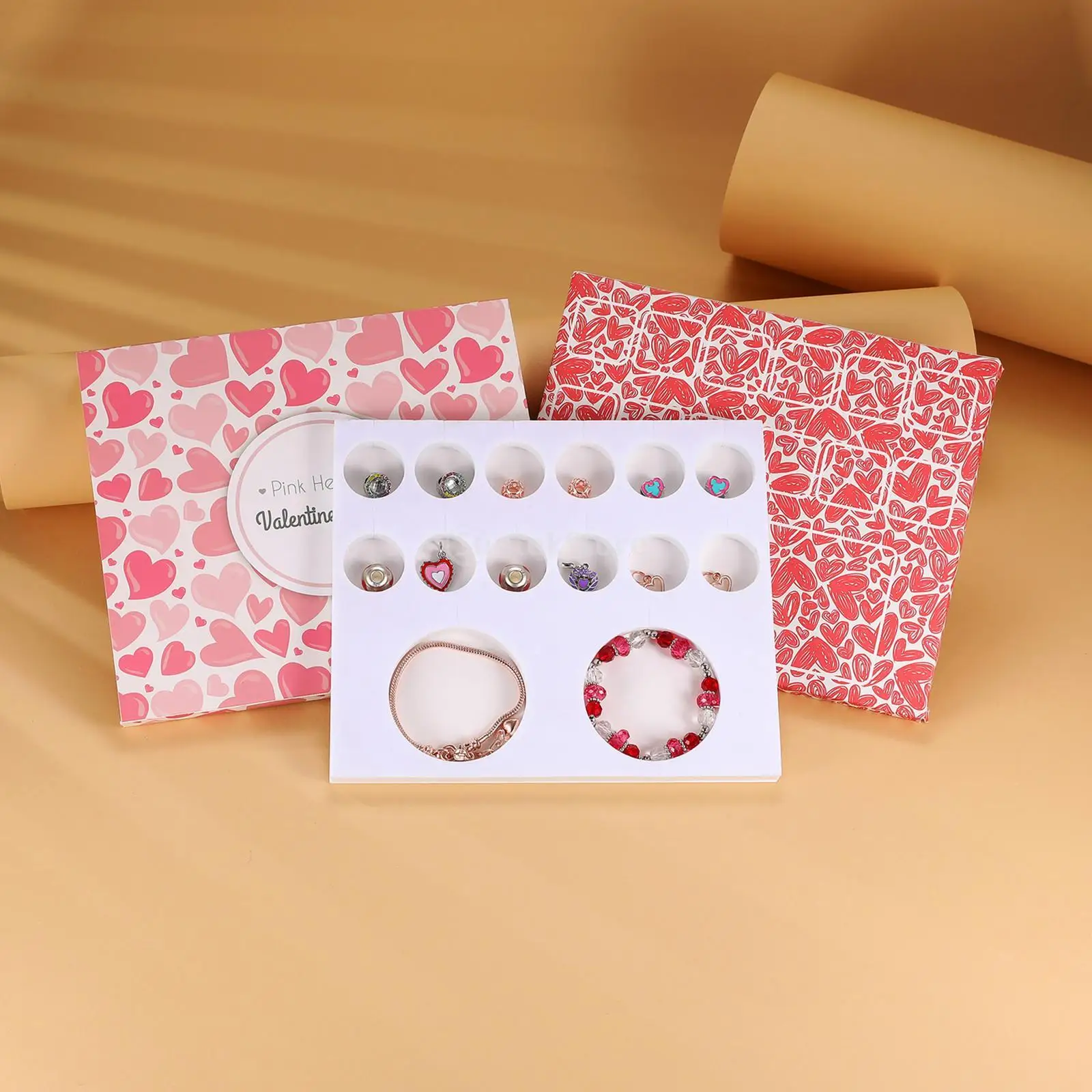 

DIY Charm Bracelets kit for Girls Women Jewelry Bracelet Necklace Keychains